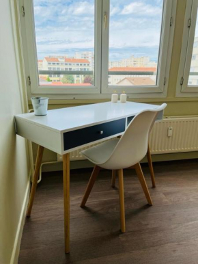 ESPACE 500 - Cosy, WIFI & Vue sur la ville